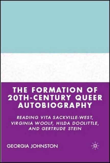 The Formation of 20th-Century Queer Autobiography