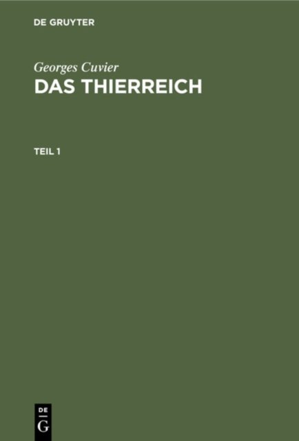 Thierreich. Teil 1