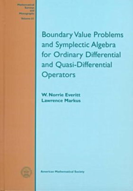 Boundary Value Problems and Symplectic Algebra for Ordinary Differential and Quasi-differential Operators