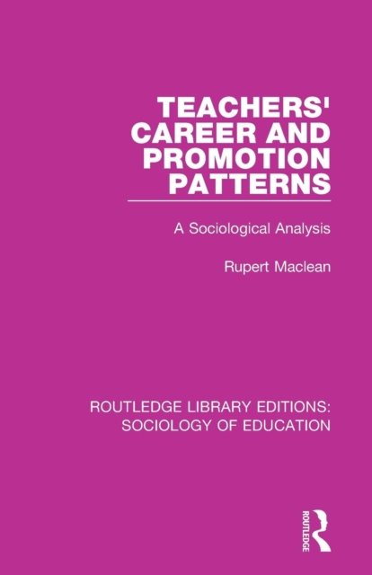 Teachers'' Career and Promotion Patterns