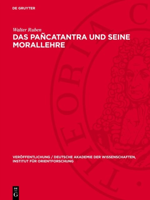 Das Pancatantra Und Seine Morallehre