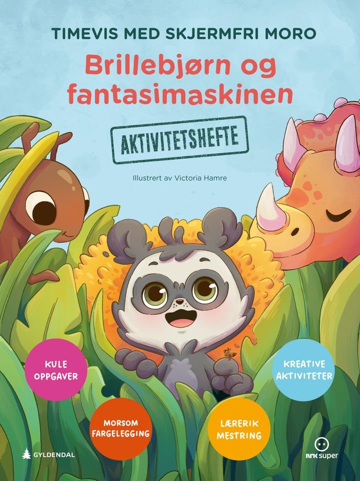 Brillebjørn og fantasimaskinen - aktivitetshefte