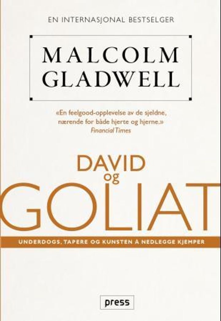 David og Goliat - underdogs, tapere og kunsten å nedlegge kjemper