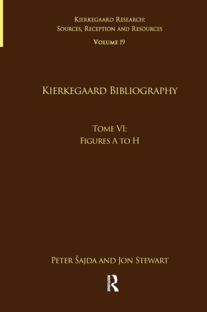 Volume 19, Tome VI: Kierkegaard Bibliography