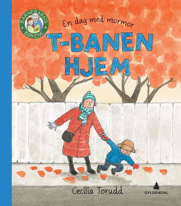 En dag med mormor - t-banen hjem