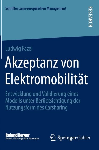 Akzeptanz von Elektromobilitat