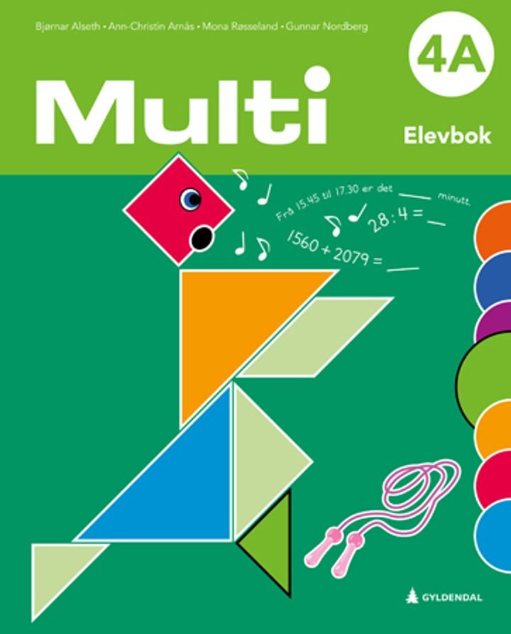 Multi 4A, 3. utg. - Elevbok : matematikk for barnesteget