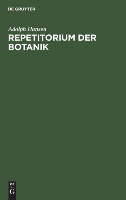 Repetitorium Der Botanik