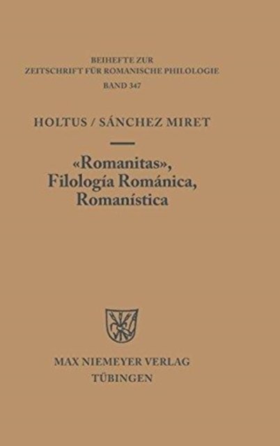 Romanitas - Filología Románica - Romanística