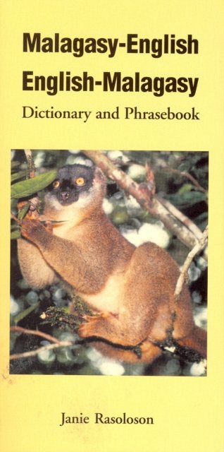 Malagasy-English, English-Malagasy