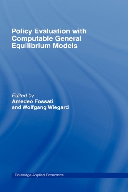 Policy Evaluation with Computable General Equilibrium Models