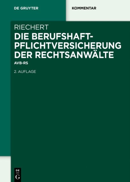 Die Berufshaftpflichtversicherung Der Rechtsanwalte