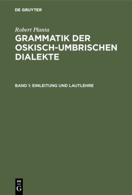 Einleitung Und Lautlehre