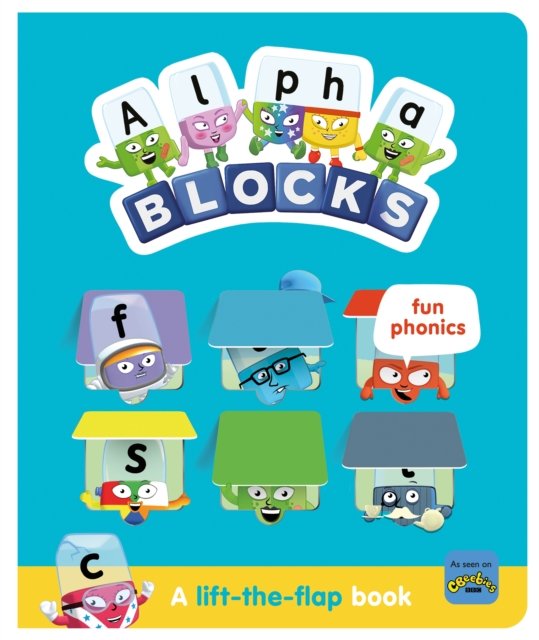 Alphablocks Fun Phonics: A Lift-the-Flap Book | ARK Bokhandel
