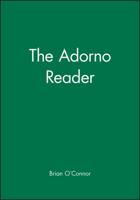 Adorno Reader