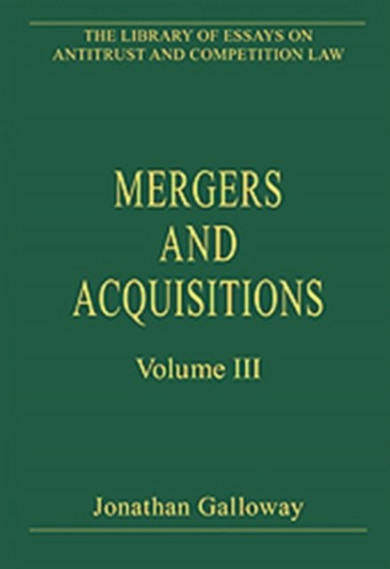 Mergers and Acquisitions