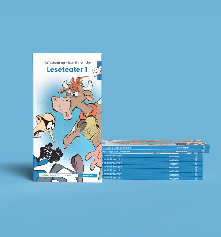 Leseteater 1 - 10 stykk Leseunivers fra Cappelen Damm