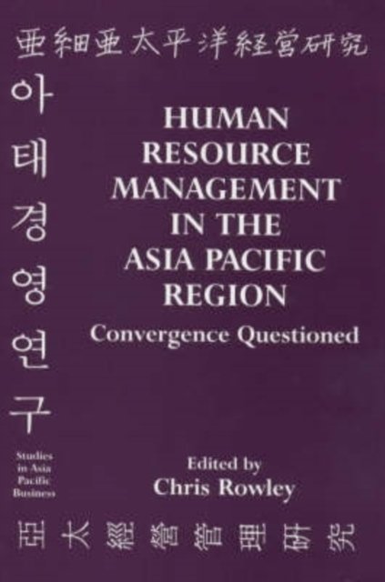 Human Resource Management in the Asia Pacific Region