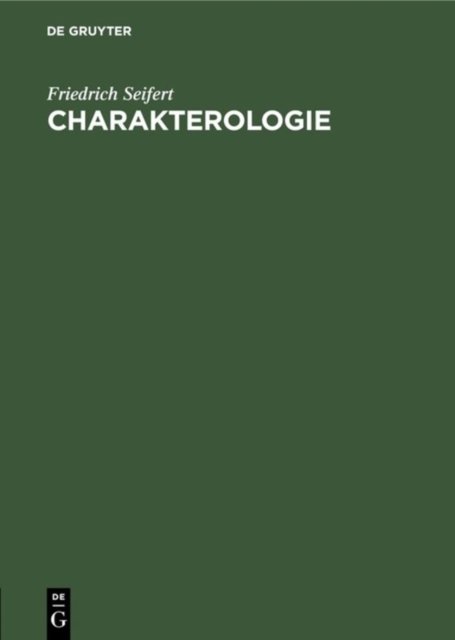 Charakterologie