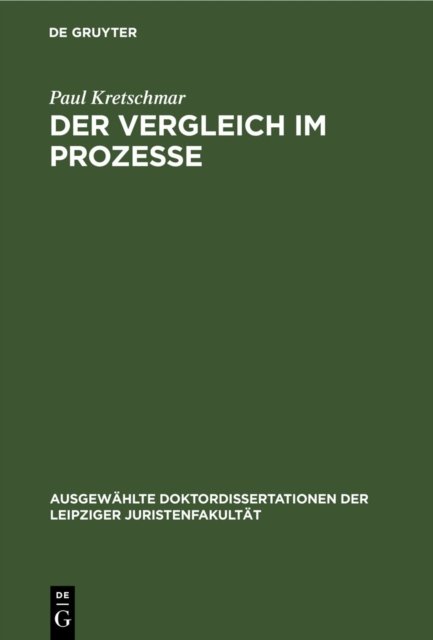 Der Vergleich Im Prozesse