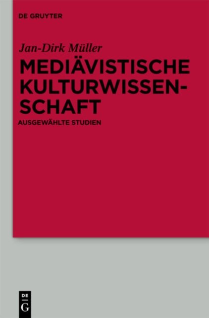 Mediavistische Kulturwissenschaft