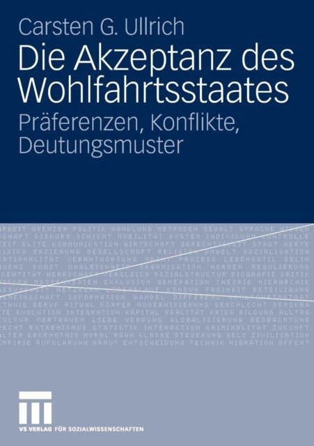 Die Akzeptanz des Wohlfahrtsstaates