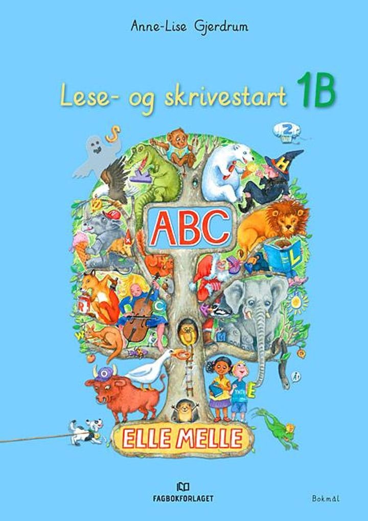 Elle melle - lese- og skrivestart 1B : ABC