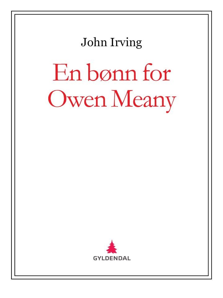 En bønn for Owen Meany