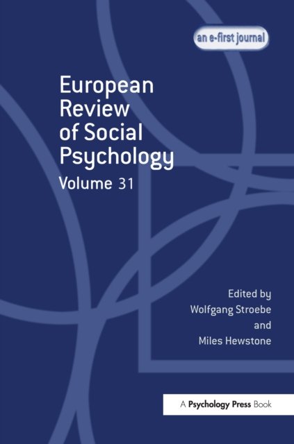 European Review of Social Psychology: Volume 31