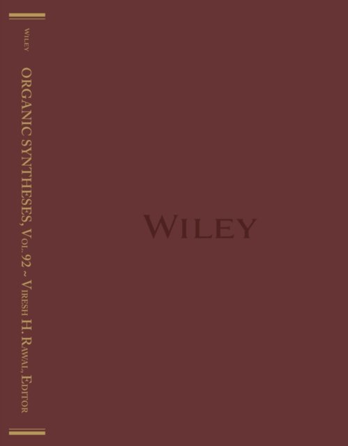 Organic Syntheses, Volume 92