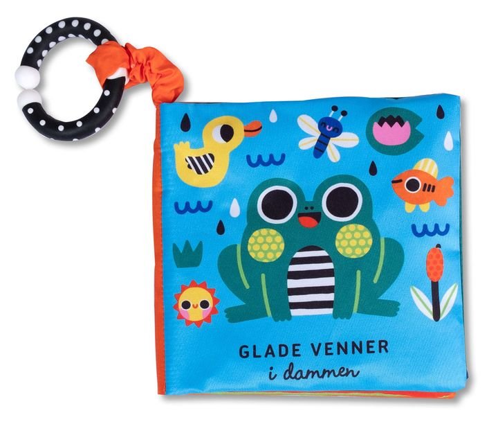 Glade venner i dammen