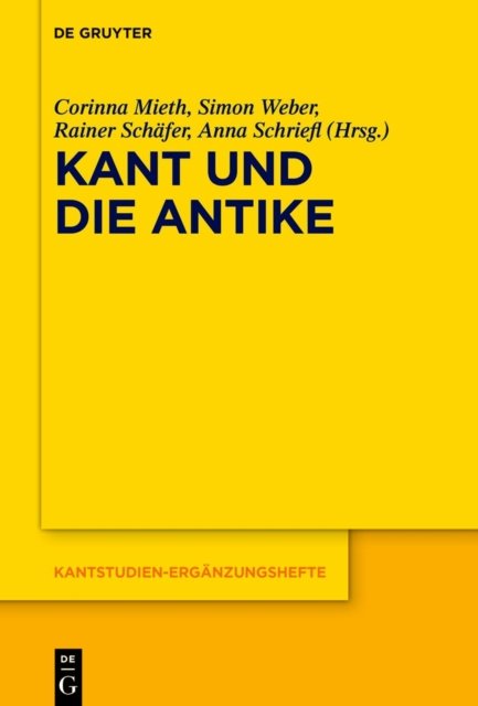 Kant Und Die Antike
