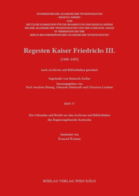 Die Urkunden und Briefe aus den Archiven und Bibliotheken des Regierungsbezirks Karlsruhe