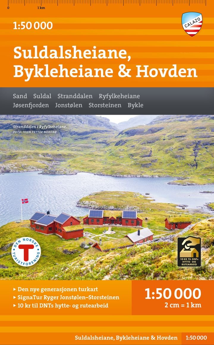 Turkart Suldalsheiane Bykleheiane & Hovden