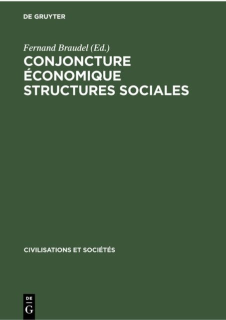 Conjoncture Economique Structures Sociales