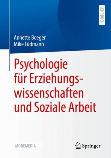 Psychologie fur Erziehungswissenschaften und Soziale Arbeit