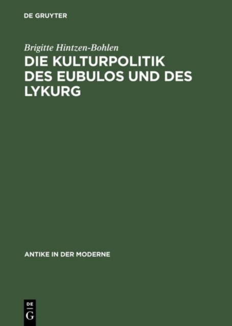 Kulturpolitik des Eubulos und des Lykurg