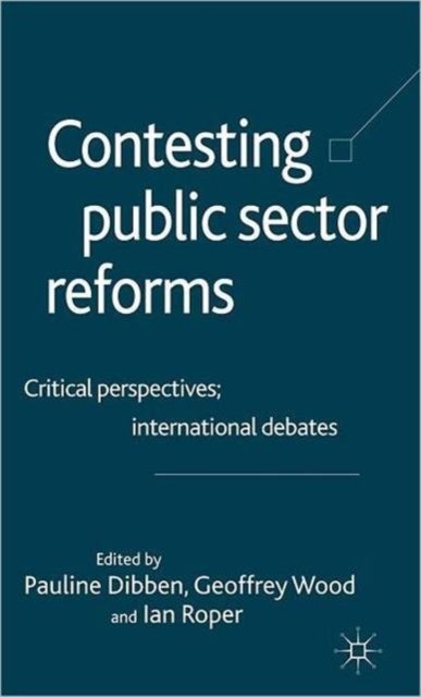 Contesting Public Sector Reforms