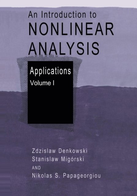 An Introduction to Nonlinear Analysis: Applications