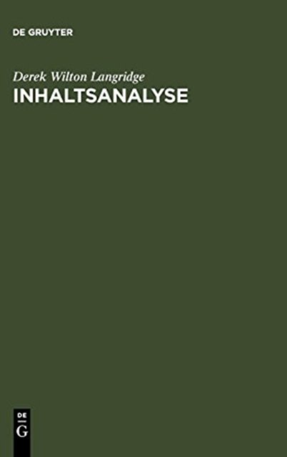 Inhaltsanalyse