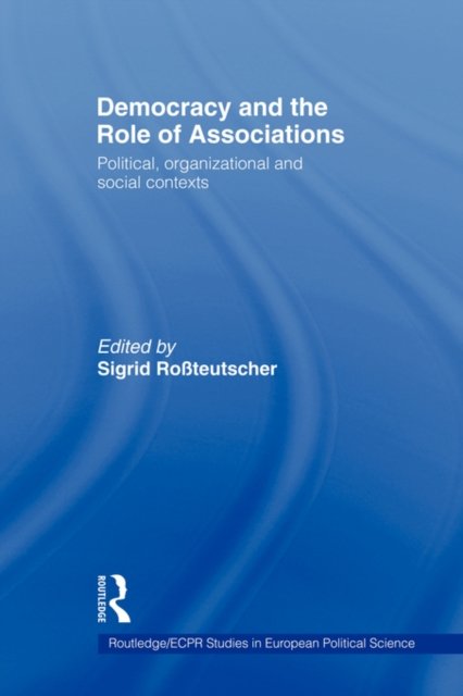 Democracy and the Role of Associations