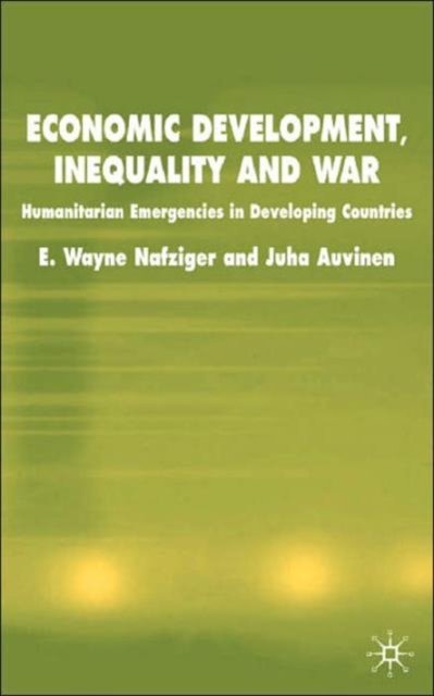 Economic Development, Inequality and War