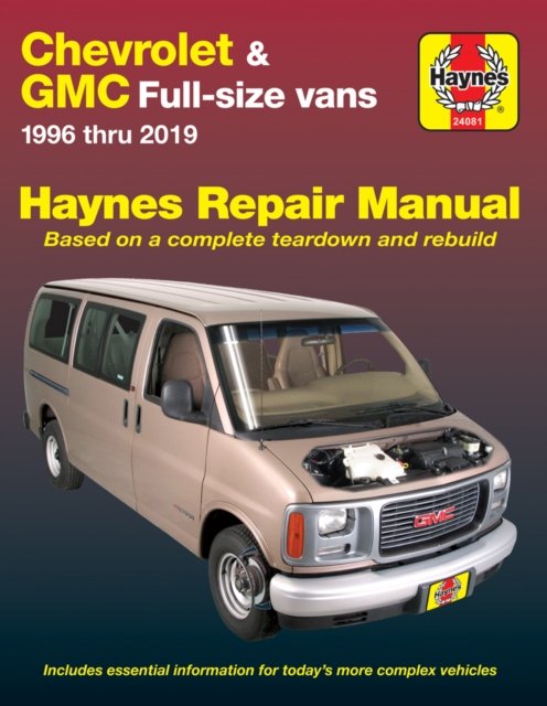 Chevrolet Express & GMC Savana full-size petrol vans (1996-2019) (USA)