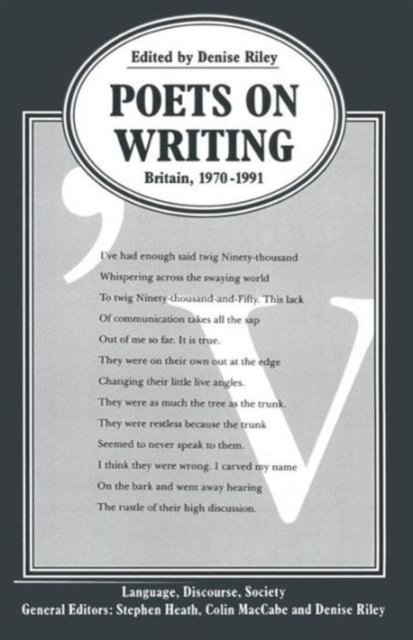 Poets on Writing