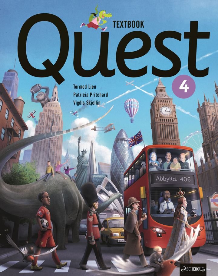 Quest 4 - Textbook : engelsk for barnetrinnet