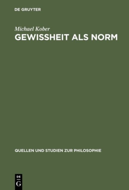 Gewissheit ALS Norm