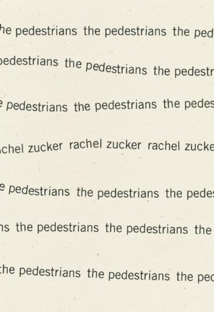 The Pedestrians