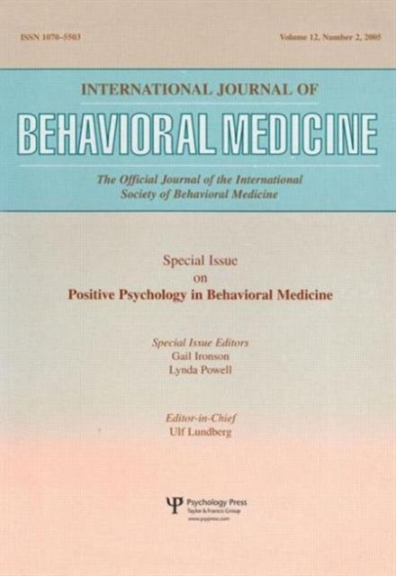 An Exploration of the Health Benefits of Factors That Help Us to Thrive