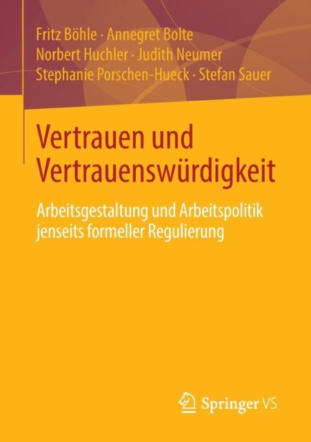 Vertrauen und Vertrauenswurdigkeit