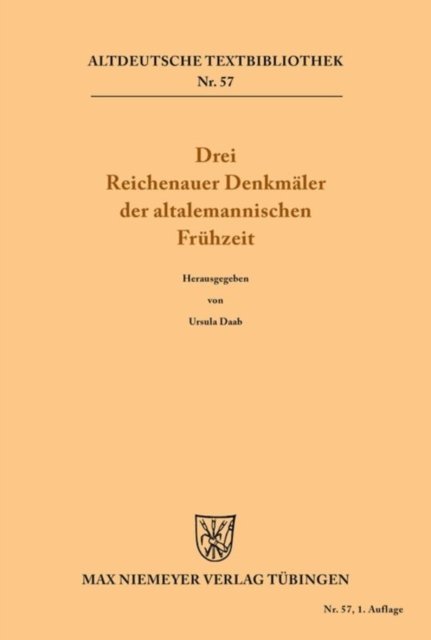Drei Reichenauer Denkmaler der altalemannischen Fruhzeit